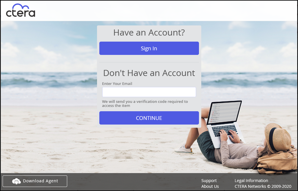 Using CTERA Portal Permalinks