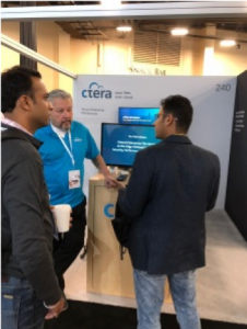 CTERA Booth IBM Think 2019