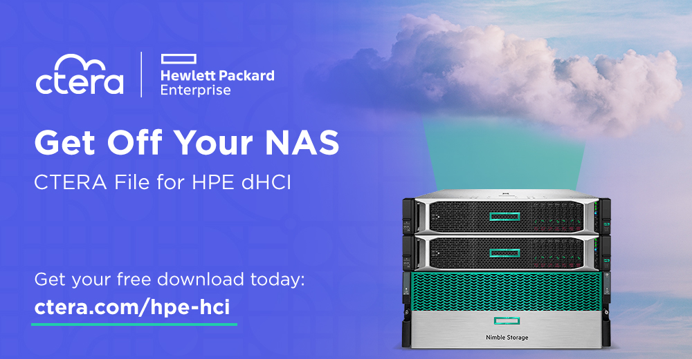 Try CTERA File for HPE HCI