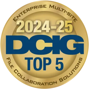 Icon for DCIG Top 5 Enterprise Multi-Site File Collaboration Solutions