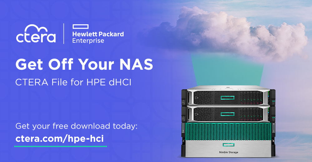 - CTERA Try CTERA File for HPE HCI