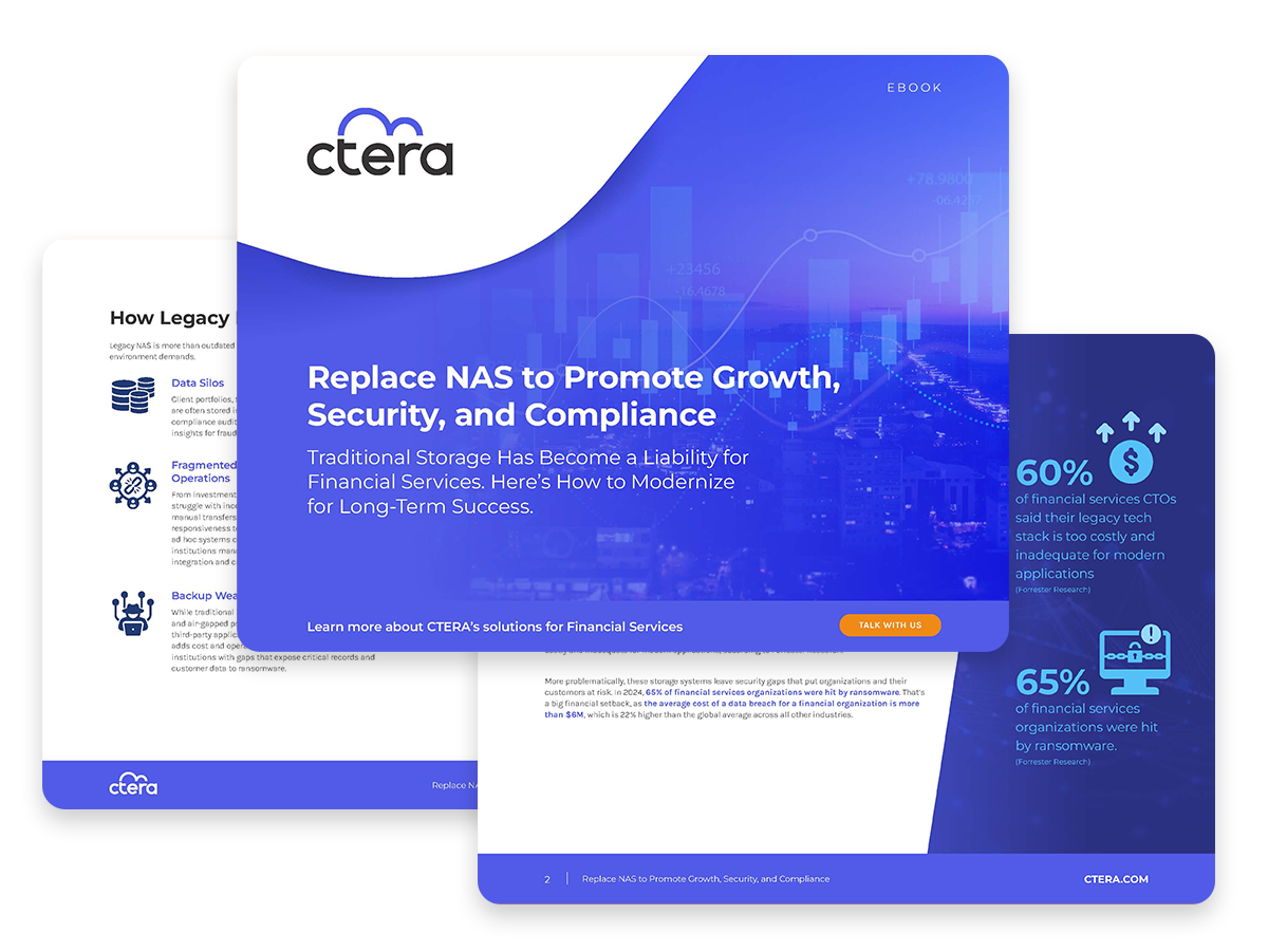 Replace NAS to Promote Growth eBook Layout
